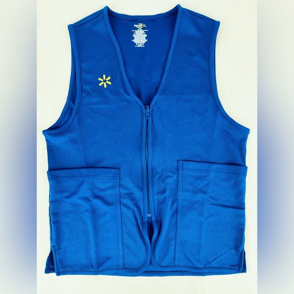 Walmart Other - Official Walmart Employee 2026 Blue “Happy to Help” Vest